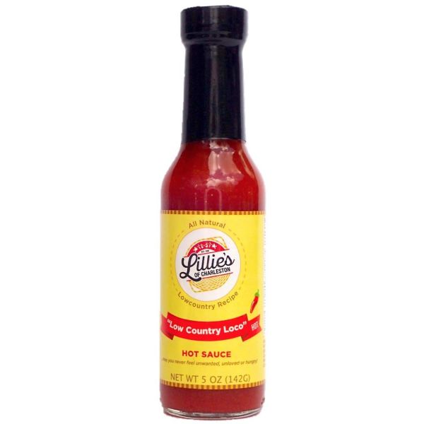 LILLIES OF CHARLESTON: Sauce Hot Low Country Loco, 5 oz