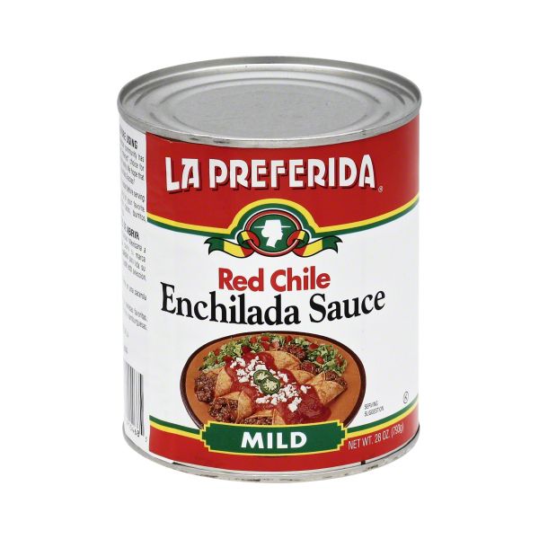 LA PREFERIDA: Red Enchilada Sauce Mild, 28 oz