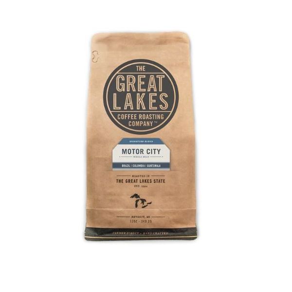 THE GREAT LAKES COFFEE RO: Motor City Ground Coffee, 12 oz