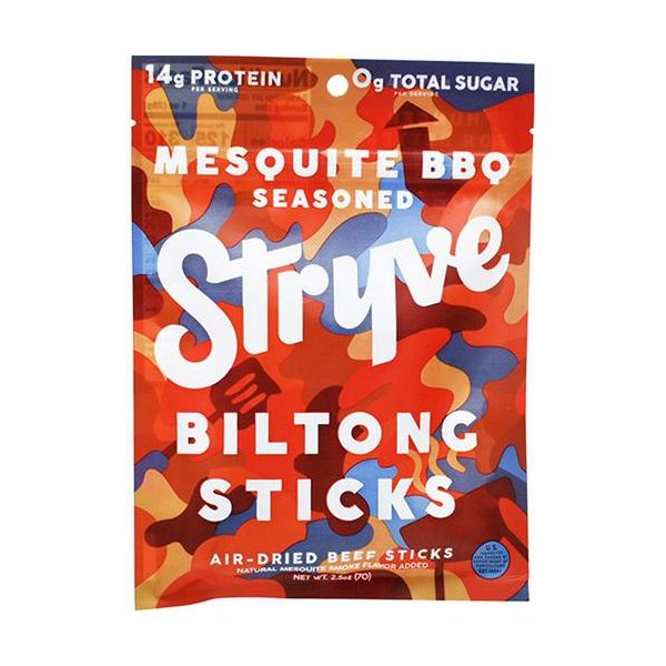 STRYVE PROTEIN SNACKS: Mini Sticks Mesquite Bbq, 2.5 oz