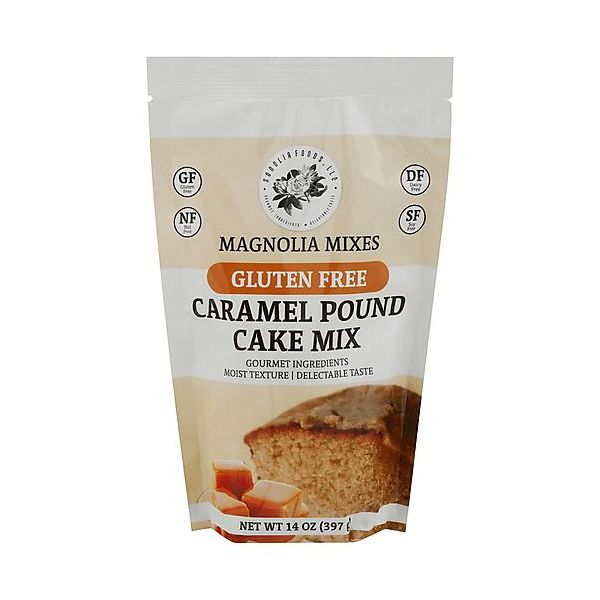 MAGNOLIA MIXES: Caramel Pound Cake Mix, 14 oz