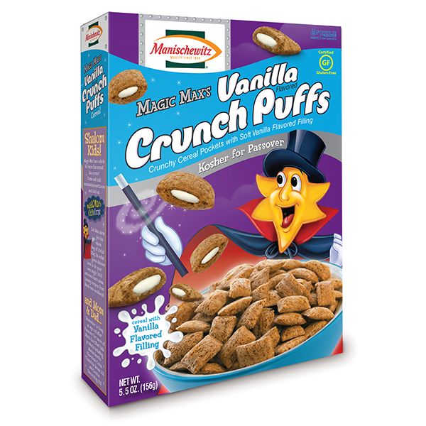 MANISCHEWITZ: Magic Maxs Vanilla Crunch Puffs, 5.5 oz