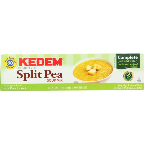 KEDEM: Split Pea Soup Mix, 6 oz