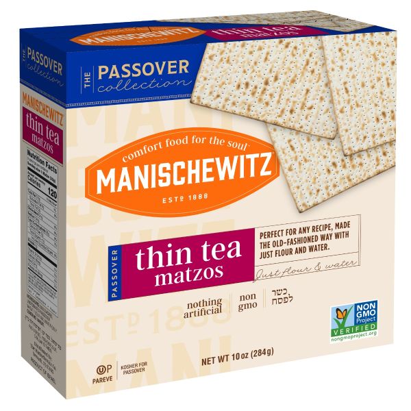 MANISCHEWITZ: Thin Tea Matzos, 10 oz
