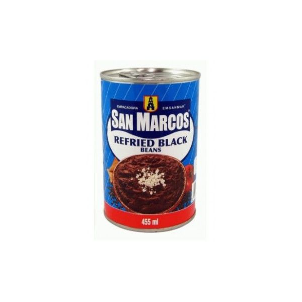 SAN MARCOS: Refried Black Beans, 16 oz