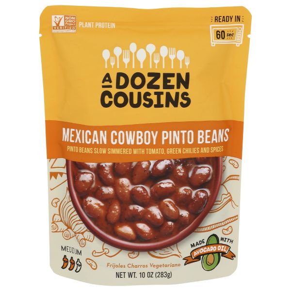 A DOZEN COUSINS: Mexican Cowboy Pinto Beans, 10 oz
