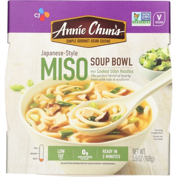 ANNIE CHUNS: Japanese Style Miso Soup Bowl, 5.9 oz