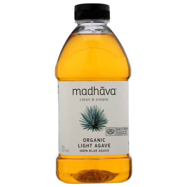 MADHAVA: Organic Light Agave, 46 oz