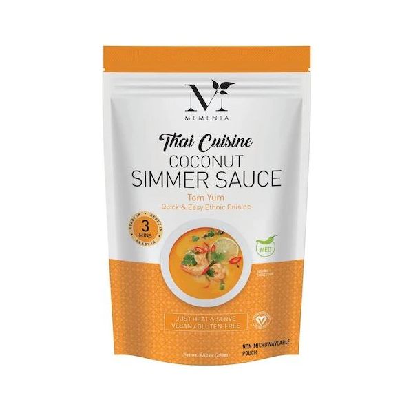 MEMENTA: Tom Yum Coconut Simmer Sauce, 8.82 oz