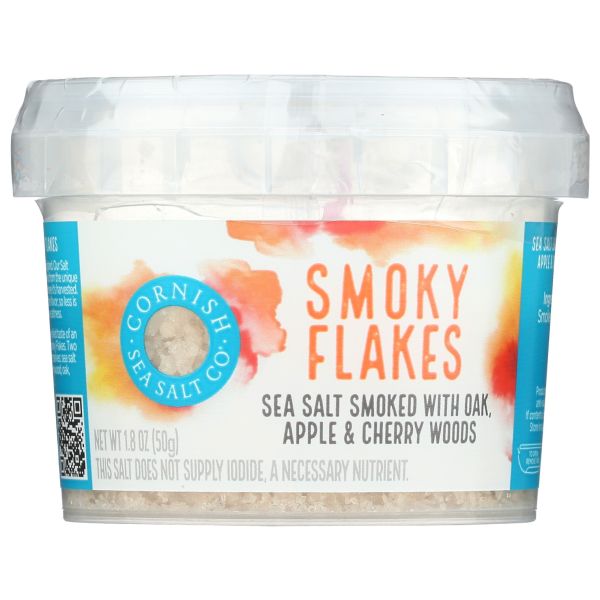 CORNISH SEA SALT: Sea Salt Smoked Flakes, 1.8 oz