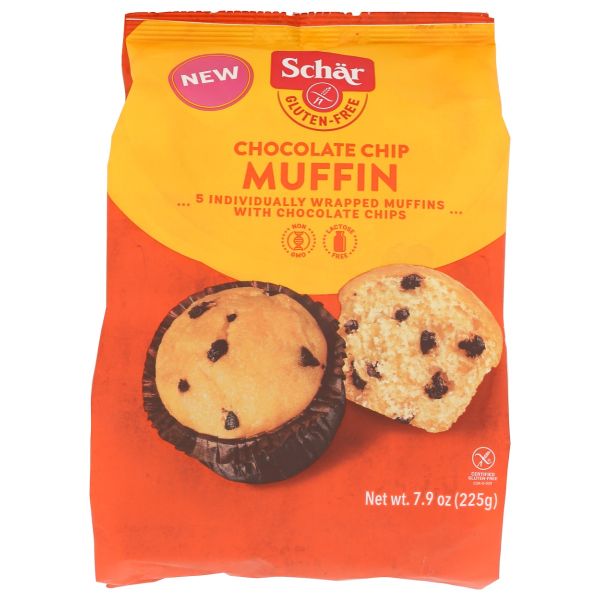 SCHAR: Chocolate Chip Muffin, 7.9 oz