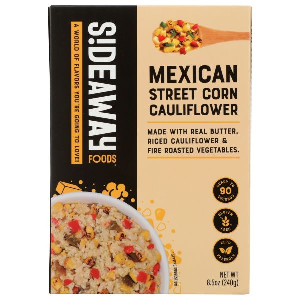 SIDEAWAY FOODS: Mexican Street Corn Cauliflower, 8.5 oz