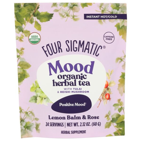 FOUR SIGMATIC: Mood Organic Herbal Tea, 2.12 oz