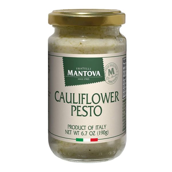 MANTOVA: Cauliflower Pesto, 6.5 oz