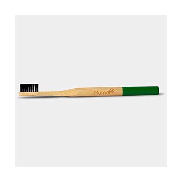 MAMAP: Adult Green Toothbrush, 1 ea