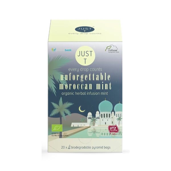 JUST T: Unforgettable Moroccan Mint Tea, 1.41 oz