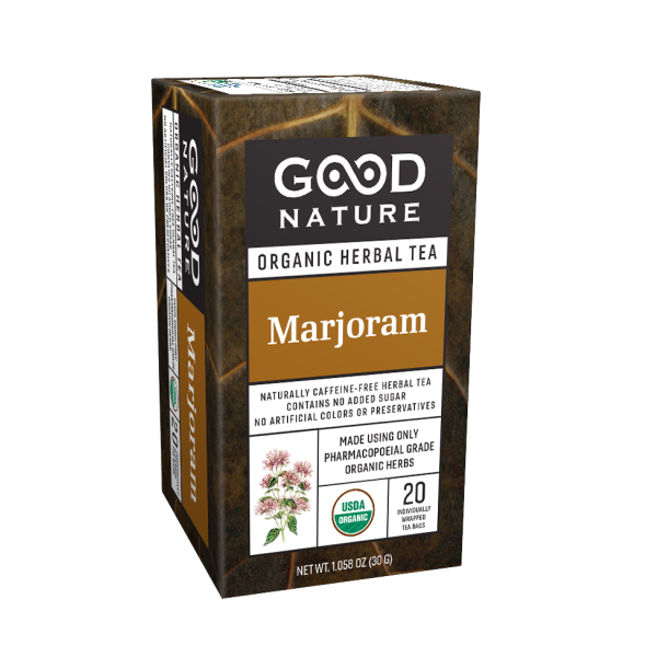 GOOD NATURE: Organic Marjoram Tea, 30 gm