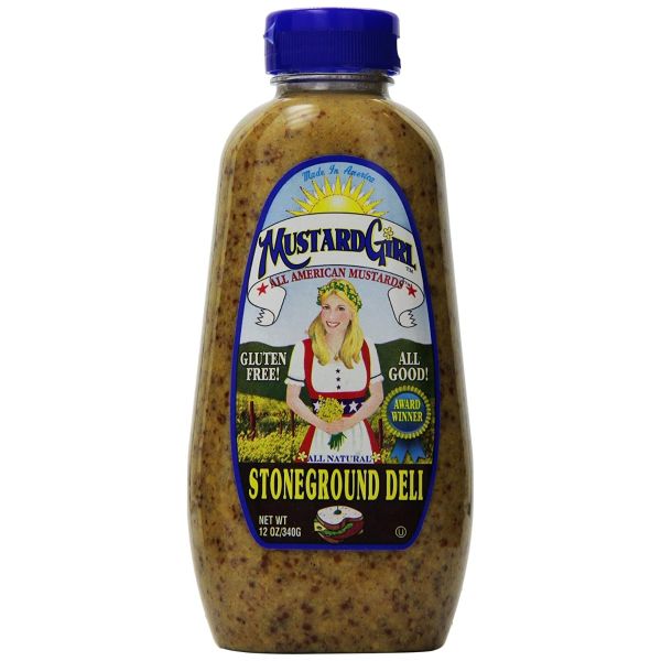 MUSTARD GIRL: Stoneground Deli Mustard, 12 oz