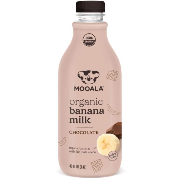 MOOALA: Organic Bananamilk Chocolate, 48 fo