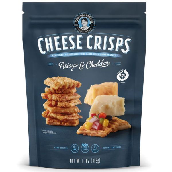 MACYS: Asiago and Cheddar Cheese Crisps, 11 oz