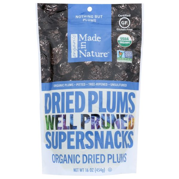 MADE IN NATURE: Dried Plums, 16 oz
