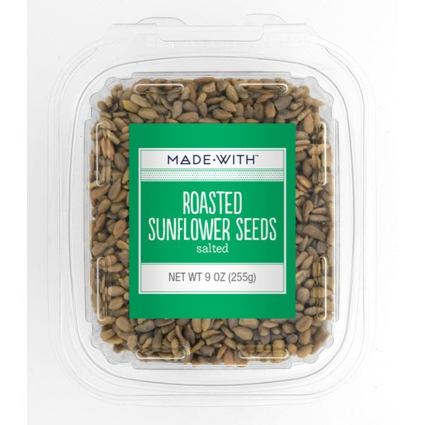 MADE WITH: Roasted Sunflower Seeds Tub, 9 oz