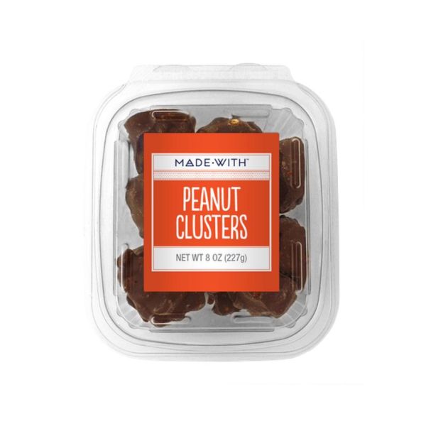 MADE WITH: Peanut Clusters Tub, 8 oz