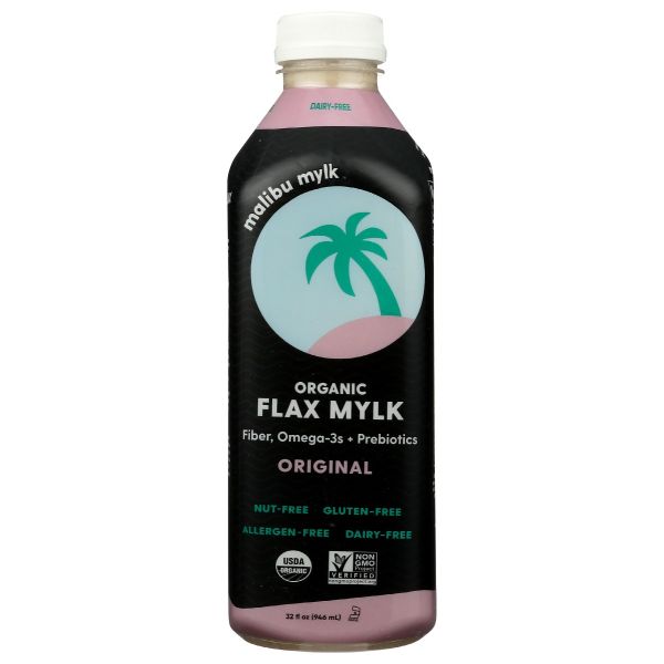 MALIBU MYLK: Organic Flax Mylk Original, 32 oz