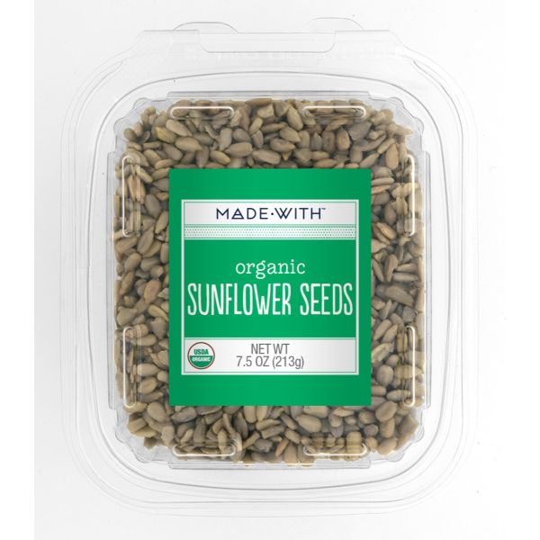 MADE WITH: Organic Sunflower Seeds Tub, 7.5 oz