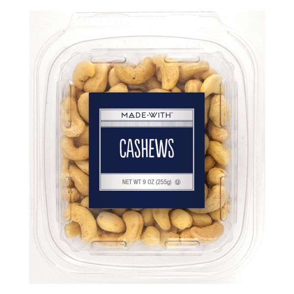 MADE WITH: Cashews Nut Tub, 9 oz