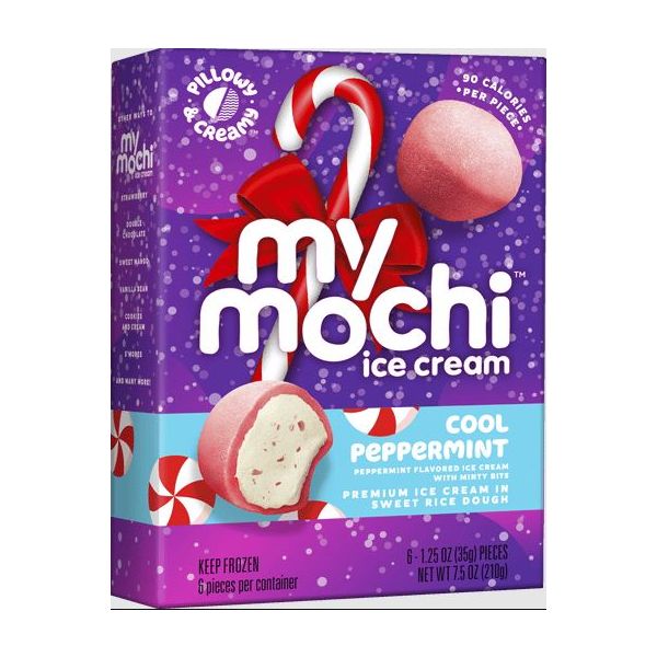 MY MOCHI: Ice Cream Cool Peppermint 6pk, 7.5 oz