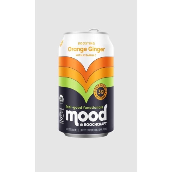 MOOD: Boosting Orange Ginger, 12 fo