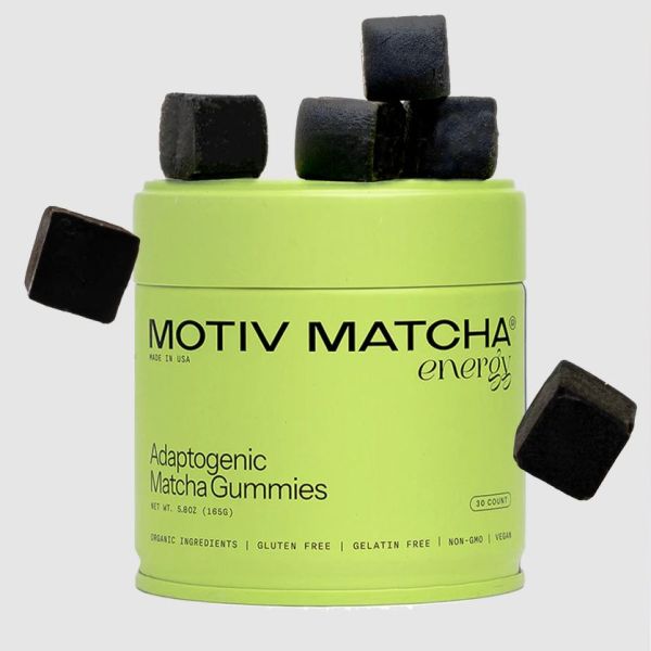 MOTIV MATCHA: Adaptogenic Matcha Gummies, 5.8 oz