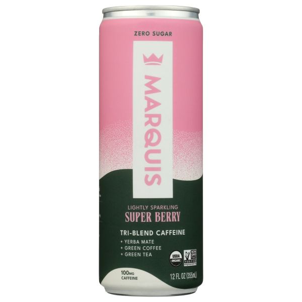 MARQUIS: Super Berry Energy Drink, 12 oz