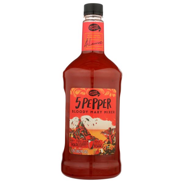 MASTER OF MIXES: 5 Pepper Bloody Mary Mixer, 1.75 lt