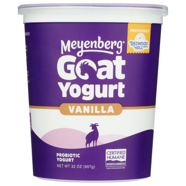 MEYENBERG: Goat Milk Vanilla Yogurt, 32 oz
