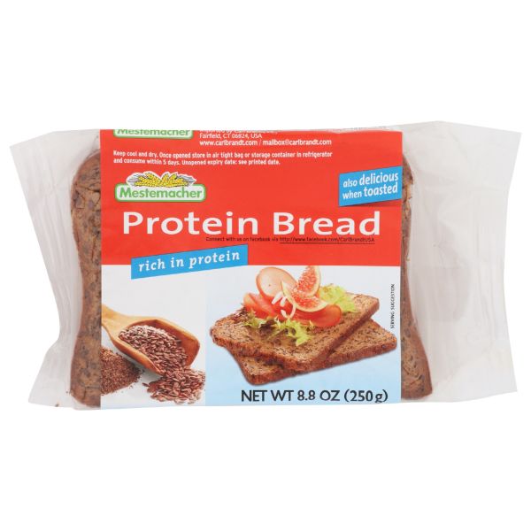 MESTEMACHER: Protein Bread, 8.8 oz