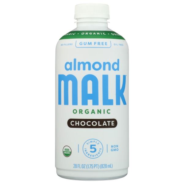 MALK: Organic Chocolate Almond Milk, 28 fo