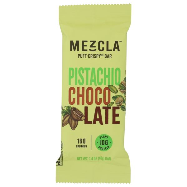 MEZCLA: Pistachio Chocolate Bar, 1.4 oz