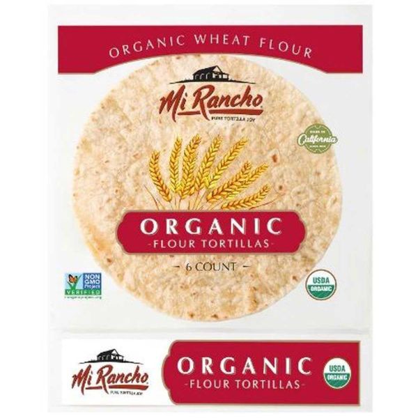 MI RANCHO: Organic Soft Taco Flour Tortillas, 9.1 oz
