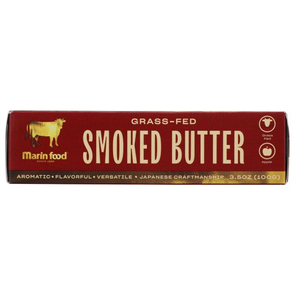 MARIN FOOD: Grass Fed Smoked Butter, 3.5 oz