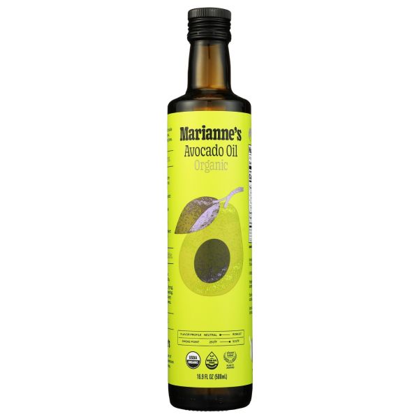 MARIANNES HARVEST: Organic Avocado Oil, 16.9 fo