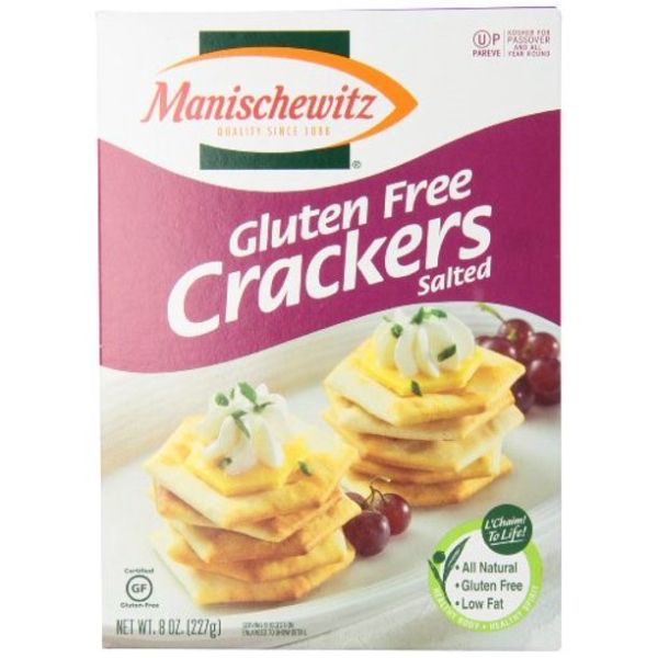 MANISCHEWITZ: Salted Gluten Free Crackers, 8 oz