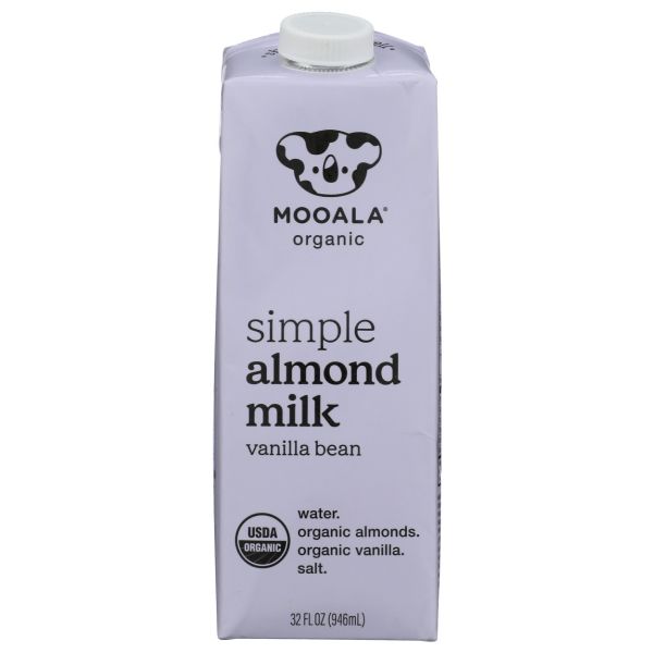 MOOALA: Simple Almondmilk Vanilla Bean, 32 fo