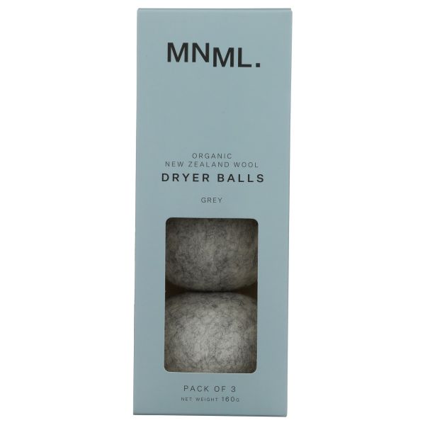 MNML: Wool Dryer Balls, 3 pk