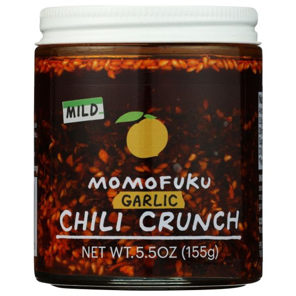 MOMOFUKU: Mild Garlic Chili Crunch, 5.5 oz