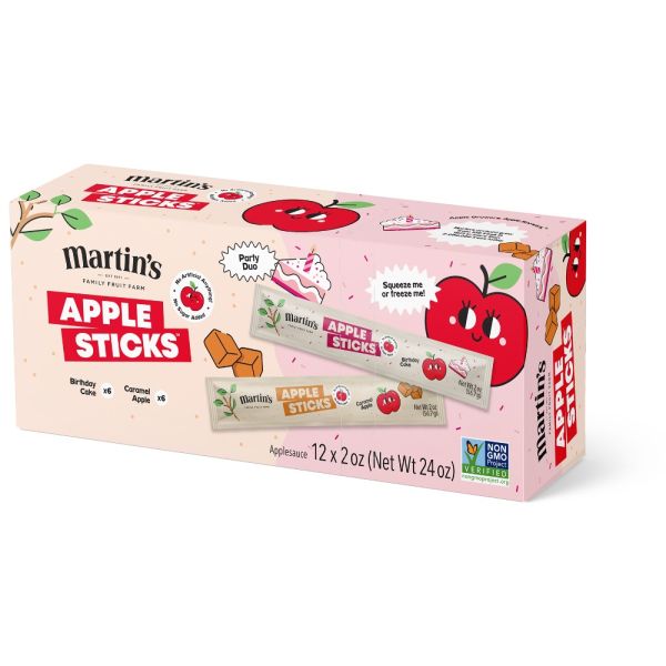 MARTINS: Party Duo Apple Sticks, 24 oz