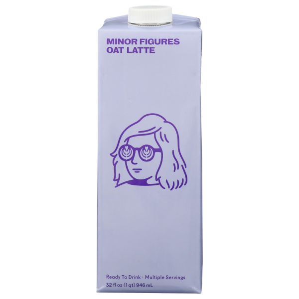 MINOR FIGURES: Oat Milk Coffee Latte, 32 fo