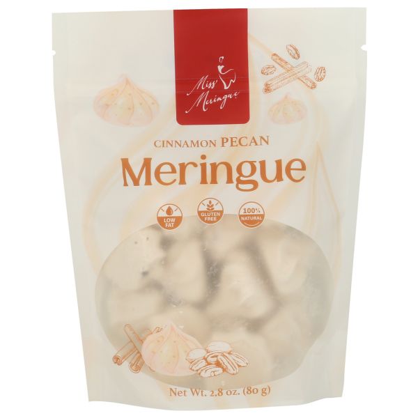 MISS MERINGUE: Cinnamon Pecan Cookies, 2.8 oz