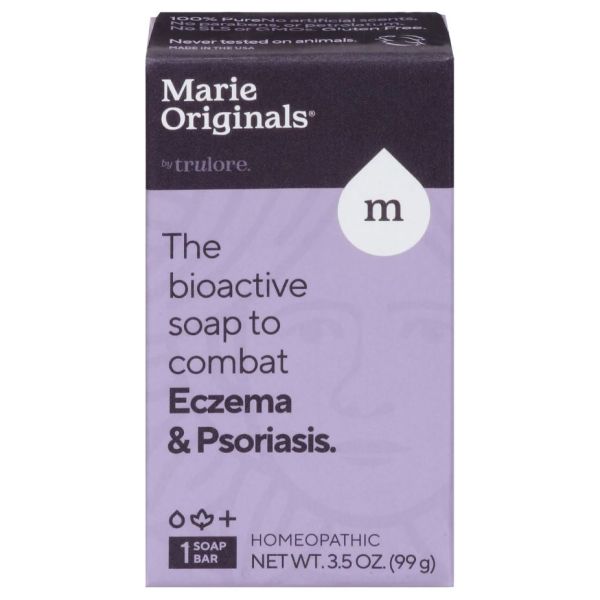 MARIE ORIGINALS: Eczema and Psoriasis Relief Soap, 3.5 oz